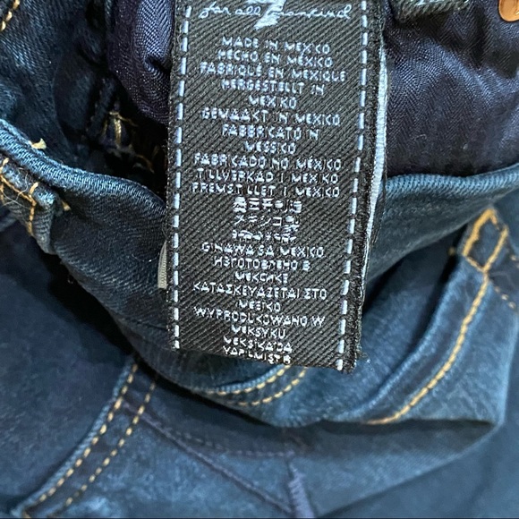 Like NEW! 7 FAMK Kimmie Bootcut Sz 28 - Picture 7 of 8